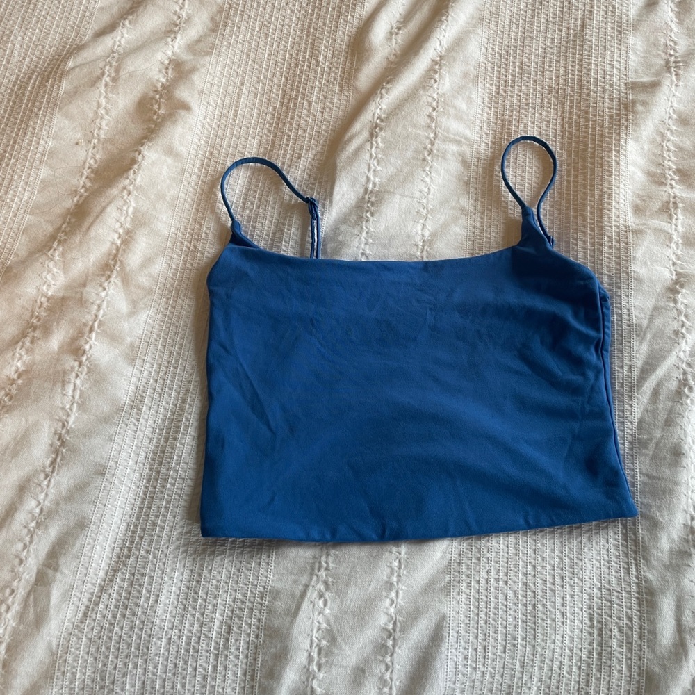 ARITIZA BABATON contour Squareneck adjustable strap crop tank
